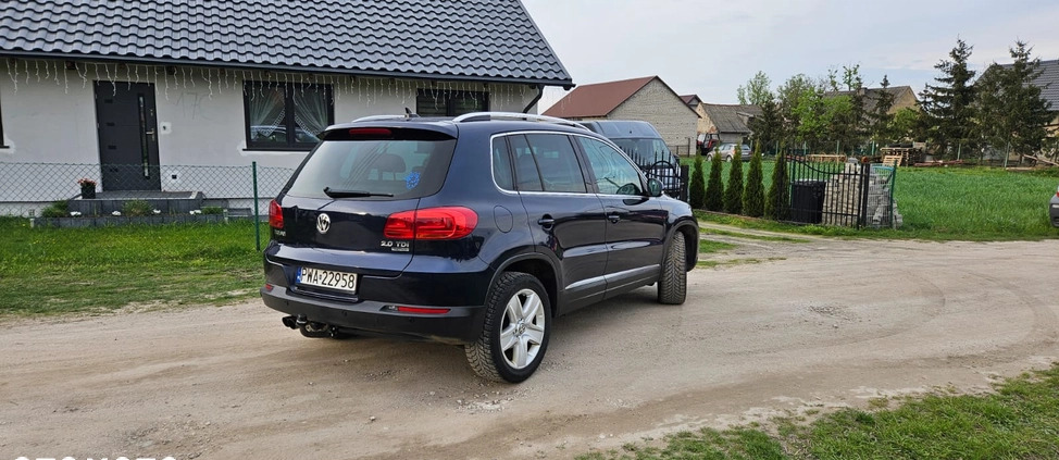 Volkswagen Tiguan cena 49900 przebieg: 199800, rok produkcji 2012 z Wągrowiec małe 154